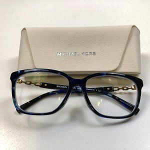 Michael Kors Blue Tortoise Shell Glasses